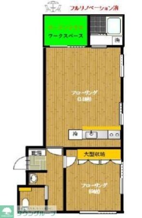 プラムアーク白金台の物件間取画像